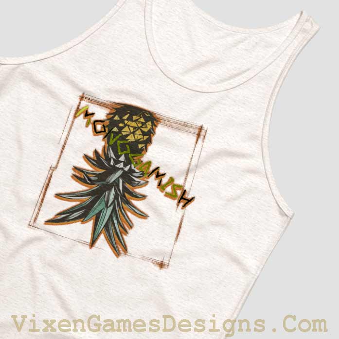 Monogamish upsidedown pineapple Tank Top