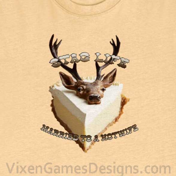 Stag Life, Married To A Hotwife funny Stag Tee Shirt