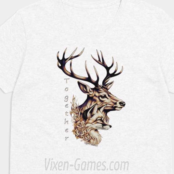 Together Vixen and Stag shirt