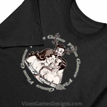 Show Off Stag Vixen Games T-shirt