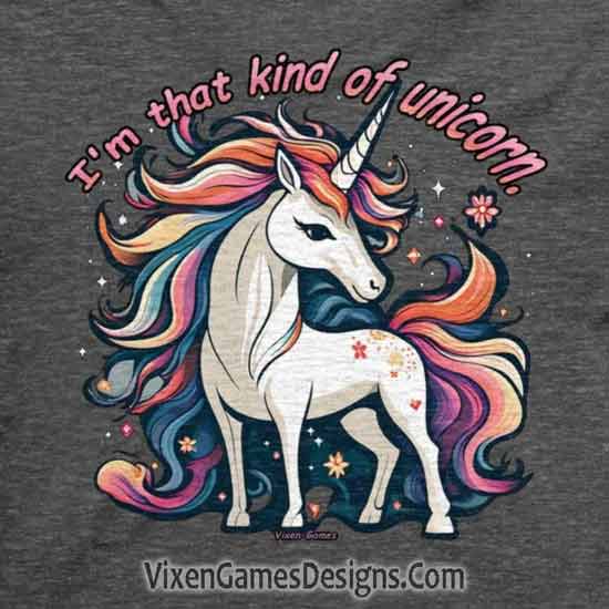 That kind of unicorn shirt for women in the swinger lifestyle 