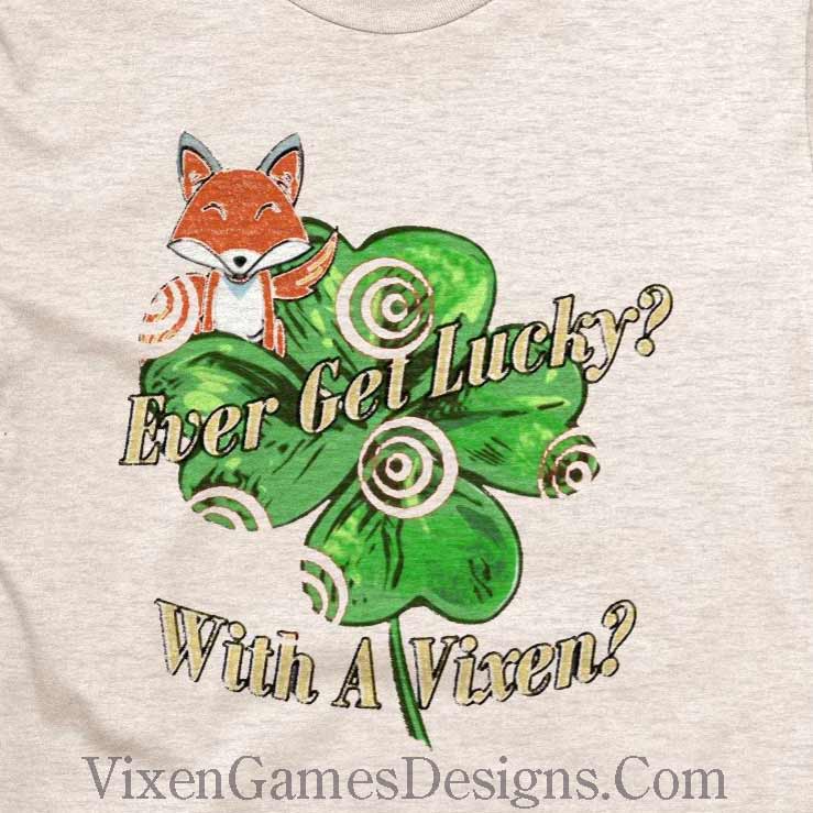 Luck of the Irish Vixen Hotwife shirt from vixen Games