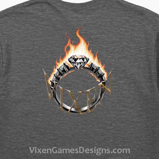 Vixen Wife Wedding Ring Shirt from Vixen Games